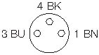 Anschlussleitung M8, 3-adrige - M8-5,0-Z/S366