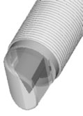 Laser-Einweglichtschranke, Gewindeausführung - S50-MH-5-F01-PP