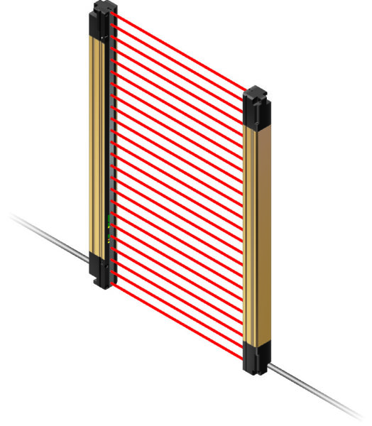 Sicherheitslichtvorhang Typ 4, Panasonic 15m - SF4D-F110